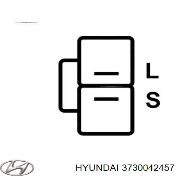 Купити 3730042457 Hyundai/Kia Генератор
