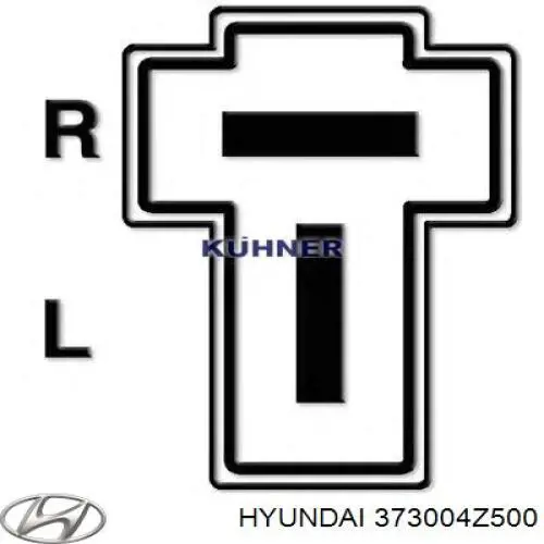 Генератор 0K65A18300 Hyundai/Kia