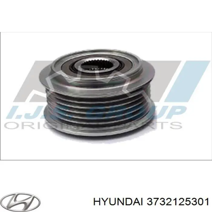 Інерційний шків Hyundai/Kia 3732125301 ціна, від 36.95 USD