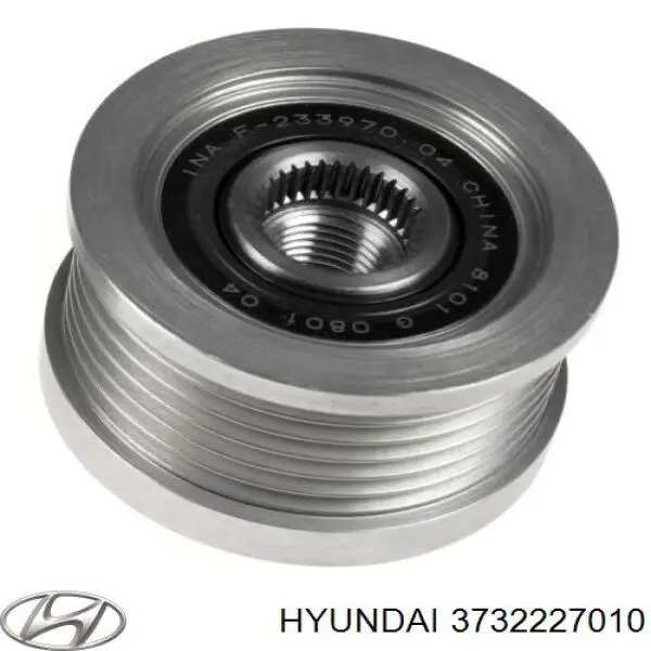 Шків генератора 3732227010 Hyundai/Kia