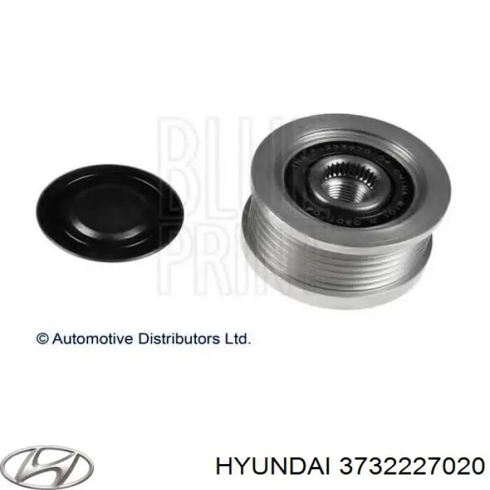 Купити 3732227020 Hyundai/Kia Шків генератора