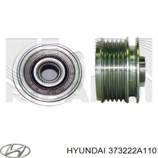Інерційний шків Hyundai/Kia 373222A110 ціна, від 27.27 USD