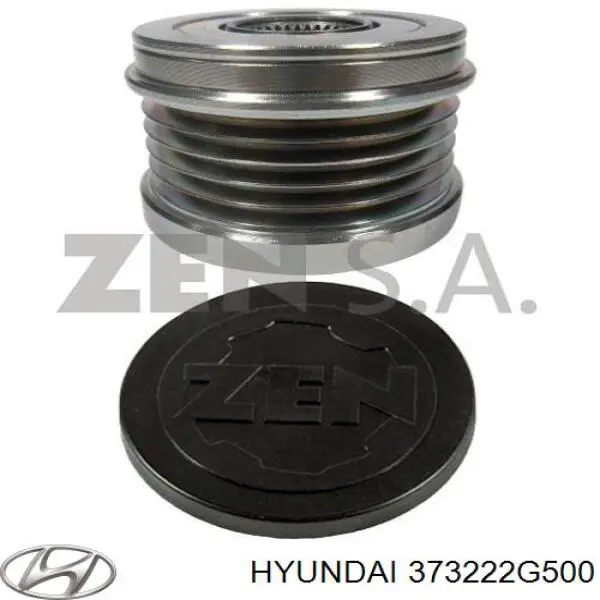 Купити 373222G500 Hyundai/Kia Шків генератора