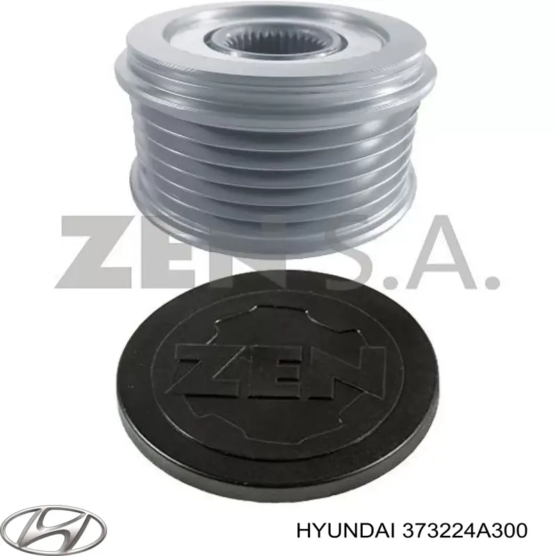 Купити 373224A300 Hyundai/Kia Шків генератора
