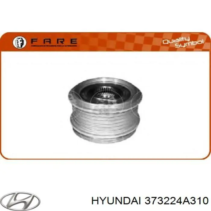 Інерційний шків Hyundai/Kia 373224A310 ціна, від 39.82 USD