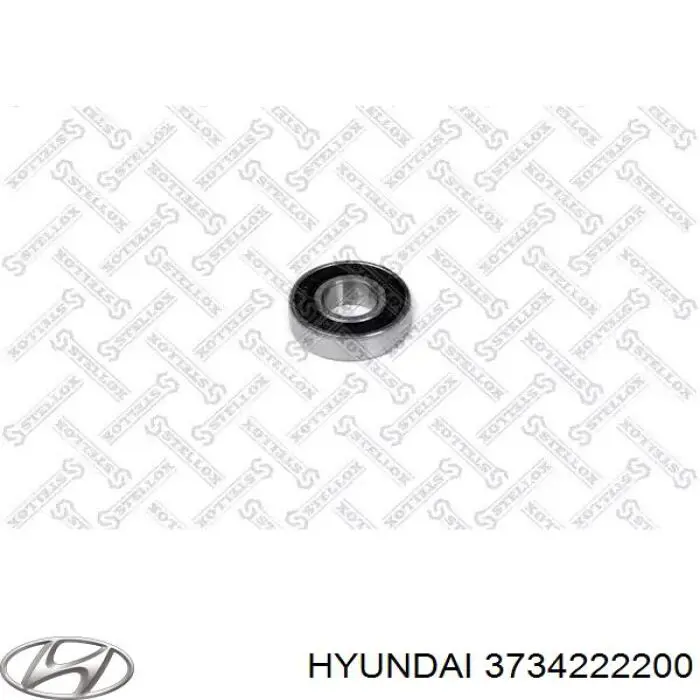 Підшипник генератора Hyundai/Kia 3734222200 ціна, від 31.77 USD