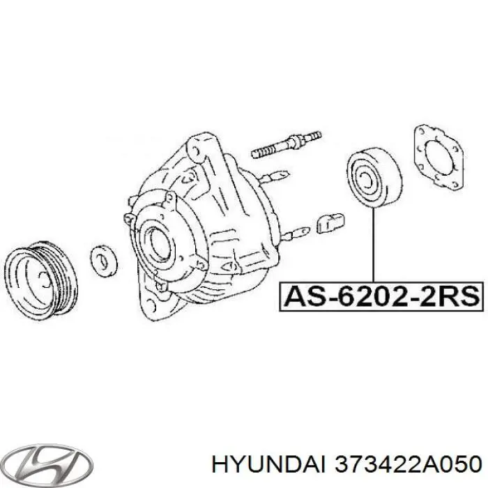 373422A050 Hyundai/Kia Підшипник генератора
