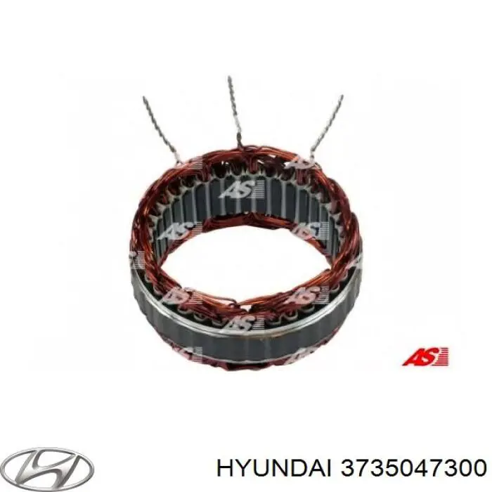 Обмотка генератора, статор Hyundai/Kia 3735047300 ціна, від 47.13 USD