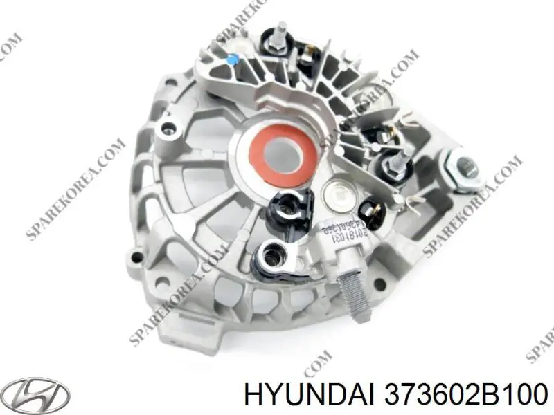 Кришка генератора задня Hyundai I30 (FD) (Хендай Ай 30)