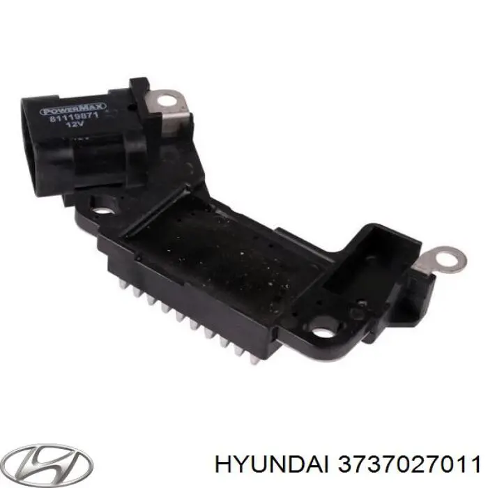 3737027011 Hyundai/Kia реле-регулятор генератора, (реле зарядки)