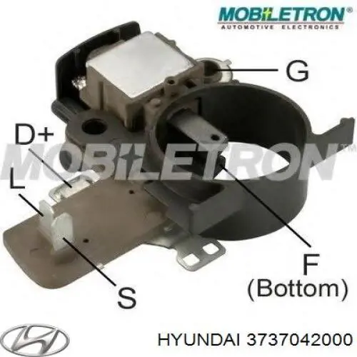 Реле зарядки генератора Hyundai/Kia 3737042000 ціна, від 10.33 USD