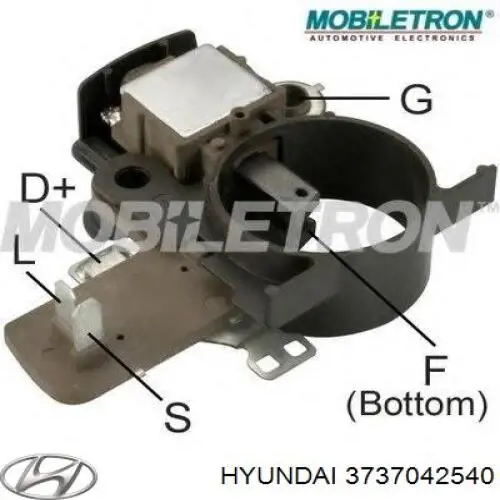 Реле зарядки генератора Hyundai/Kia 3737042540 ціна, від 10.35 USD