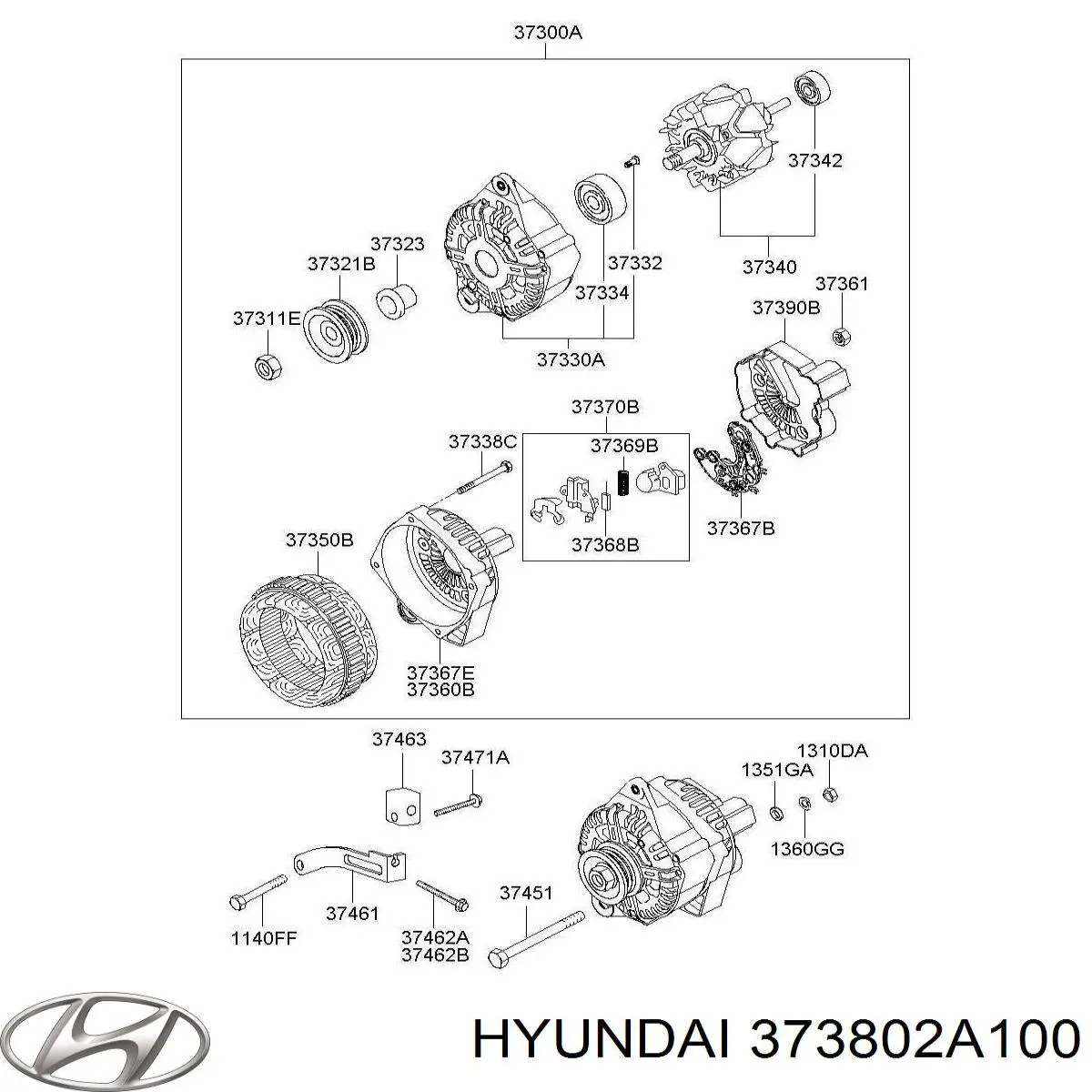  373802A100 Hyundai/Kia