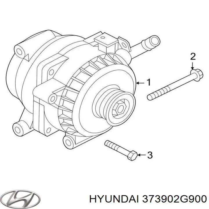 373902G900 Hyundai/Kia Авто генератор