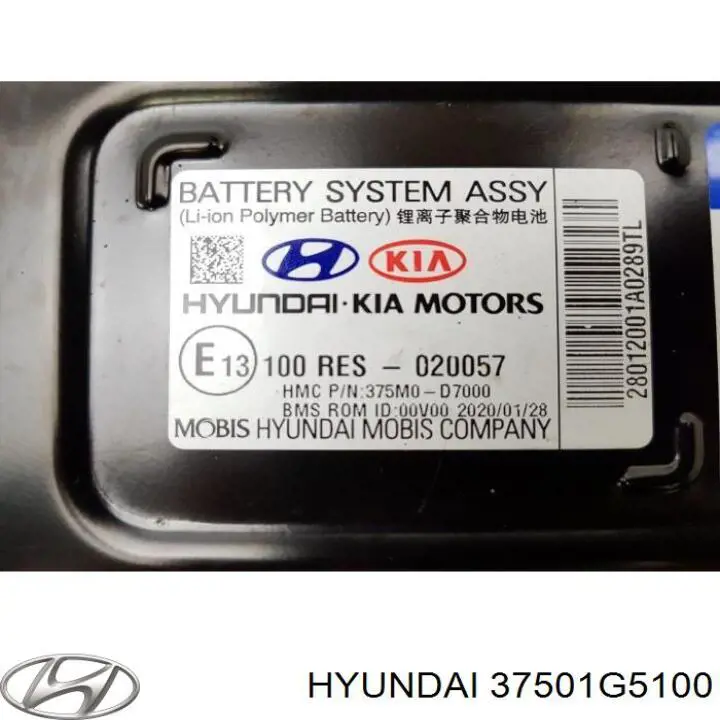 Батарейний модуль електромобіля Hyundai/Kia 37501G5100 ціна, від 1000.00 USD