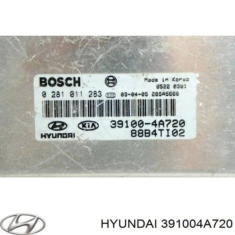 ЕБУ Hyundai/Kia 391004A720 ціна, від 17.08 USD