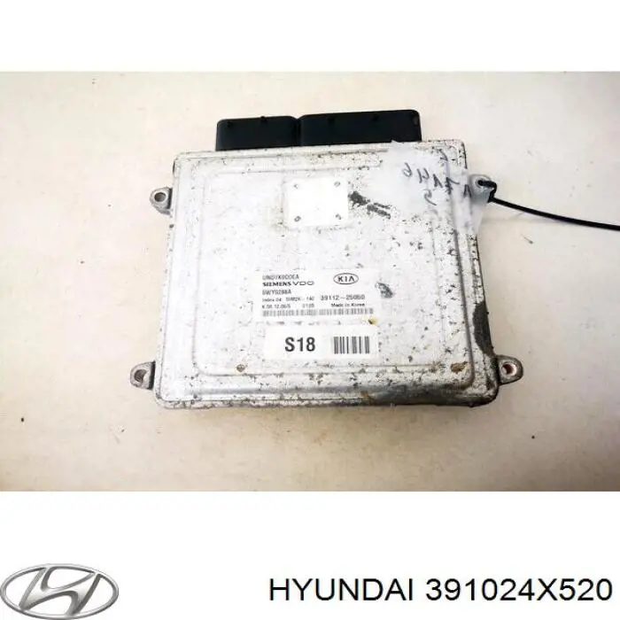 Електронний блок керування двигуном 391024X520 Hyundai/Kia