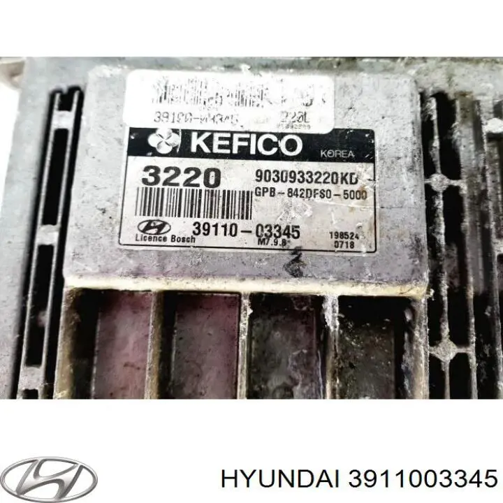 ЕБУ Hyundai/Kia 3911003345 ціна, від 56.43 USD