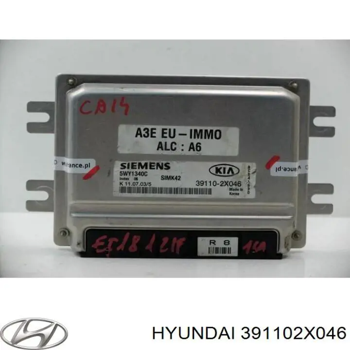  391102X046 Hyundai/Kia