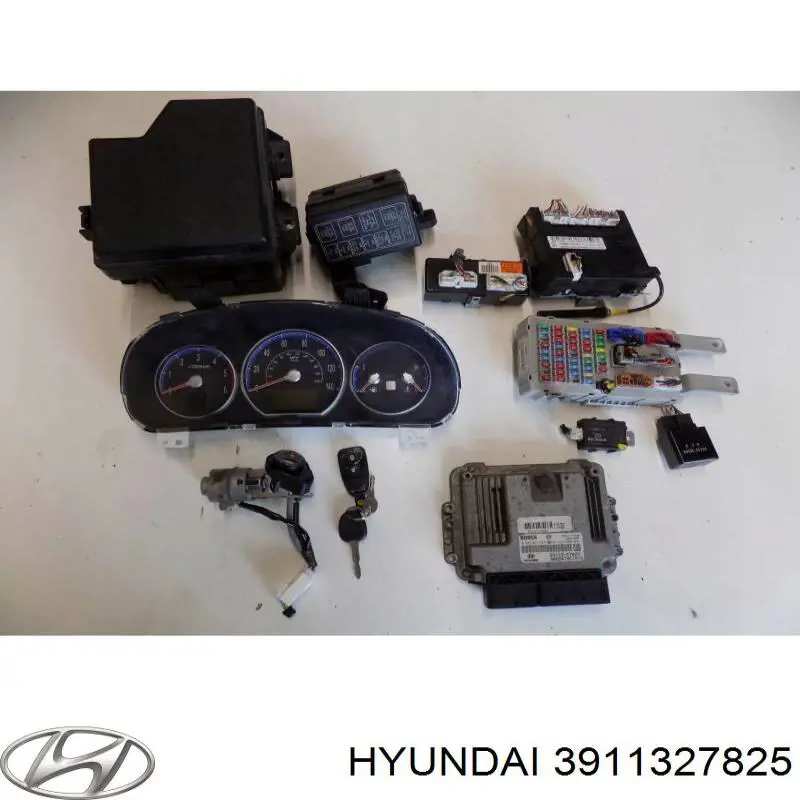 Модуль (блок) керування (ЕБУ) двигуном Hyundai Santa Fe 2 (CM) (Хендай Санта фе)