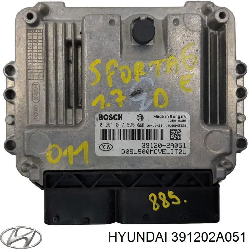 391202A051 Hyundai/Kia Блок електронного управління