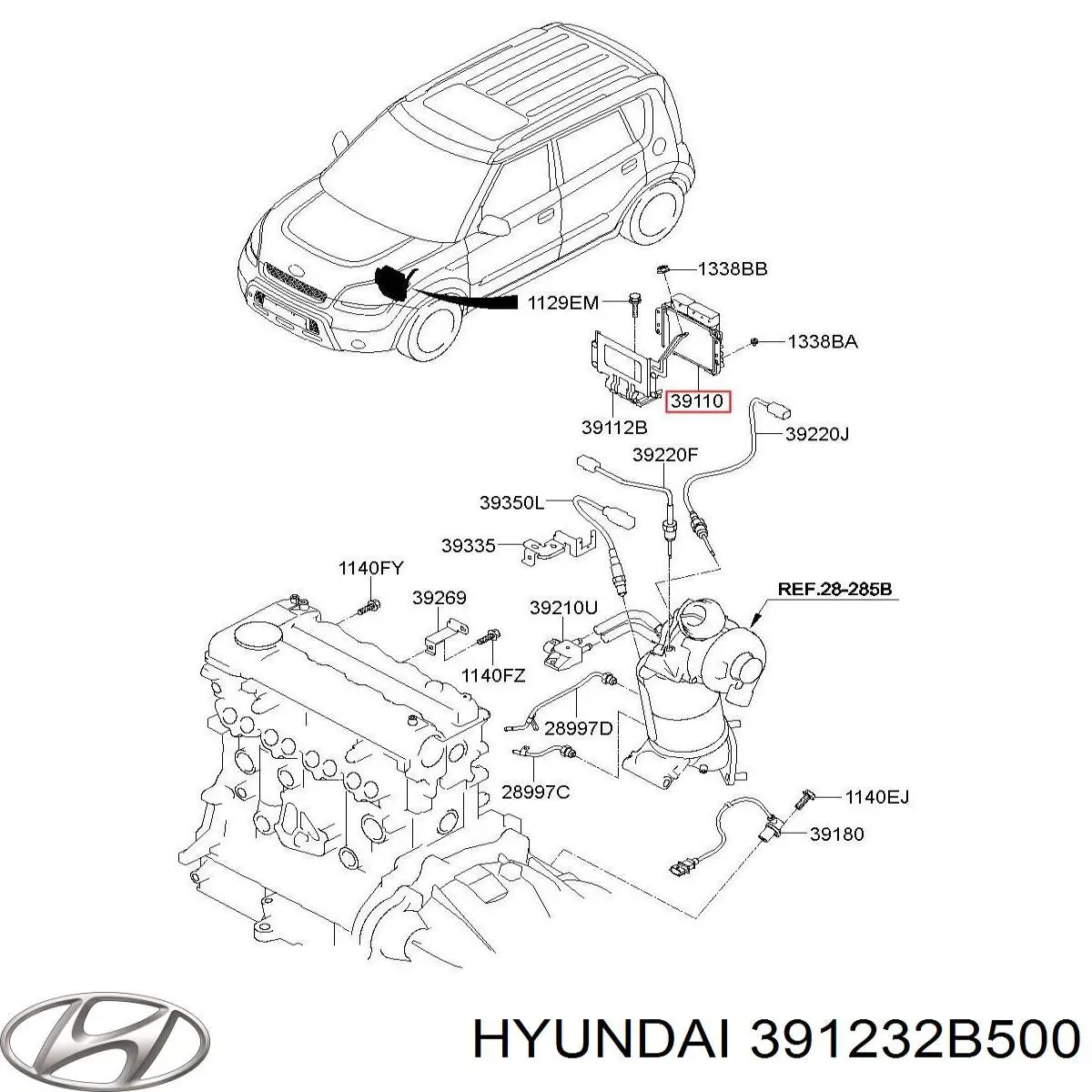391232B500 Hyundai/Kia 
