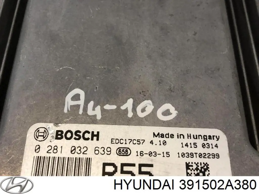391502A380 Hyundai/Kia Блок електронного управління