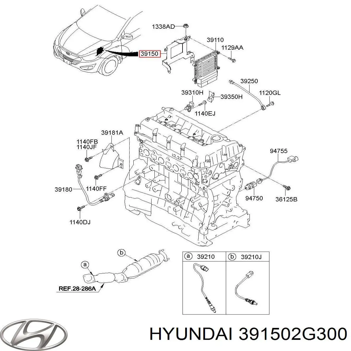  391502G300 Hyundai/Kia