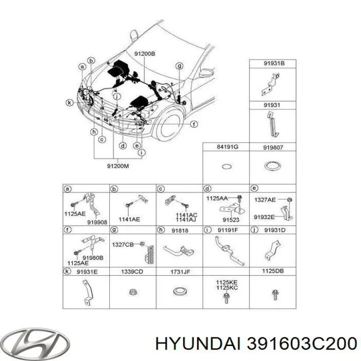  391603C200 Hyundai/Kia