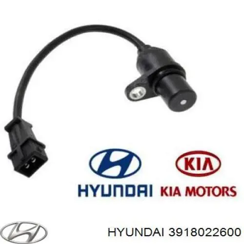 Датчик положення колінвала Hyundai/Kia 3918022600