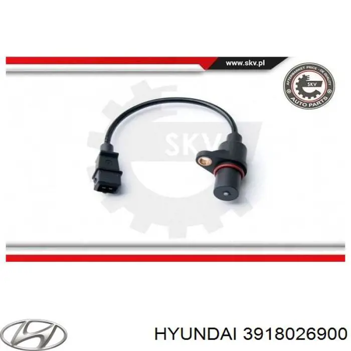 3918026900 Hyundai/Kia датчик положення (оборотів коленвалу)