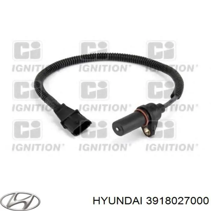 Купити 3918027000 Hyundai/Kia Датчик положення (оборотів) коленвалу