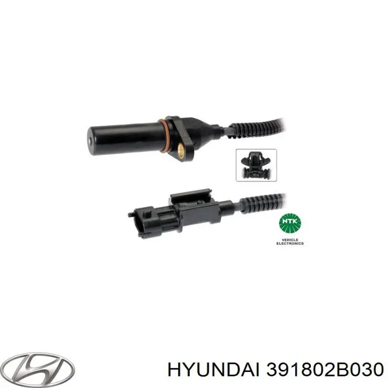 391802B030 Hyundai/Kia датчик положення (оборотів коленвалу)