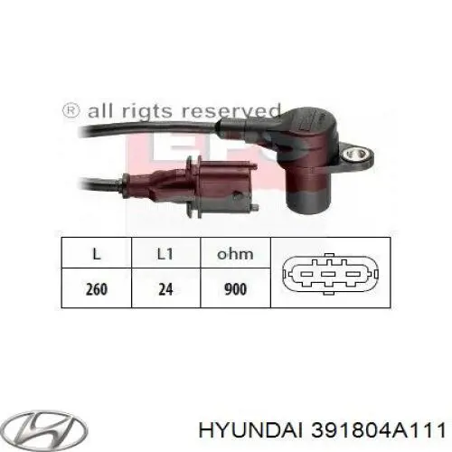 391804A111 Hyundai/Kia ДПКВ