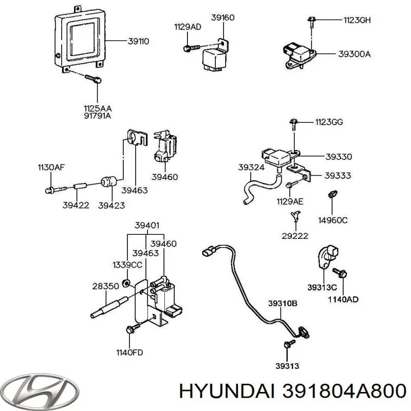 391804A800 Hyundai/Kia ДПКВ