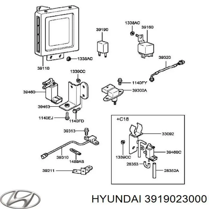  Hyundai/Kia 3919023000 ціна, від 1.66 USD