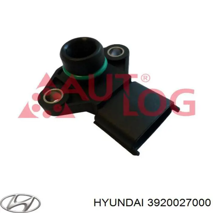 Купити 3920027000 Hyundai/Kia Датчик тиску наддуву (датчик нагнітання повітря в турбіну)