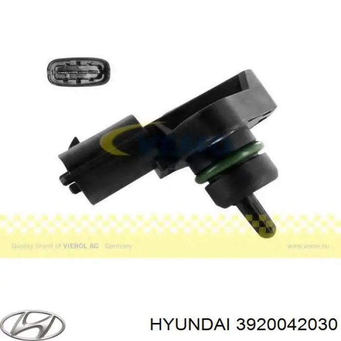 Купити 3920042030 Hyundai/Kia Датчик тиску наддуву (датчик нагнітання повітря в турбіну)