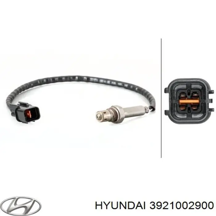 Купити 3921002900 Hyundai/Kia Лямбдазонд, датчик кисню до каталізатора