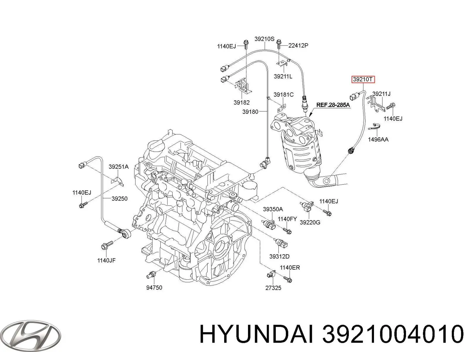  3921004010 Hyundai/Kia