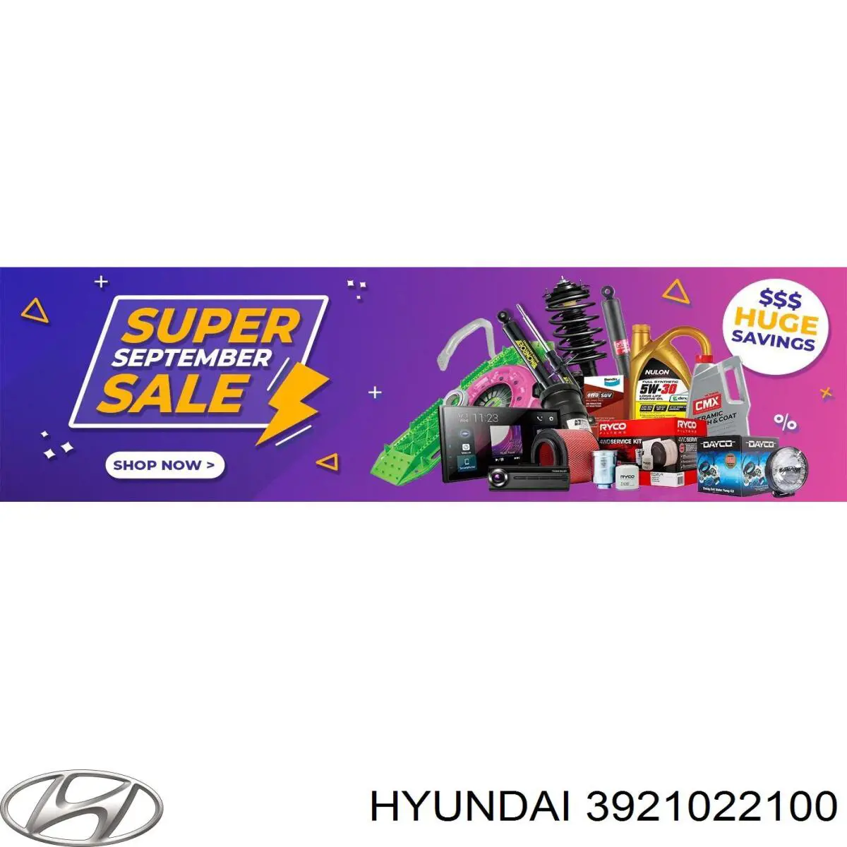 Лямбда датчик кисню Hyundai/Kia 3921022100 ціна, від 24.25 USD