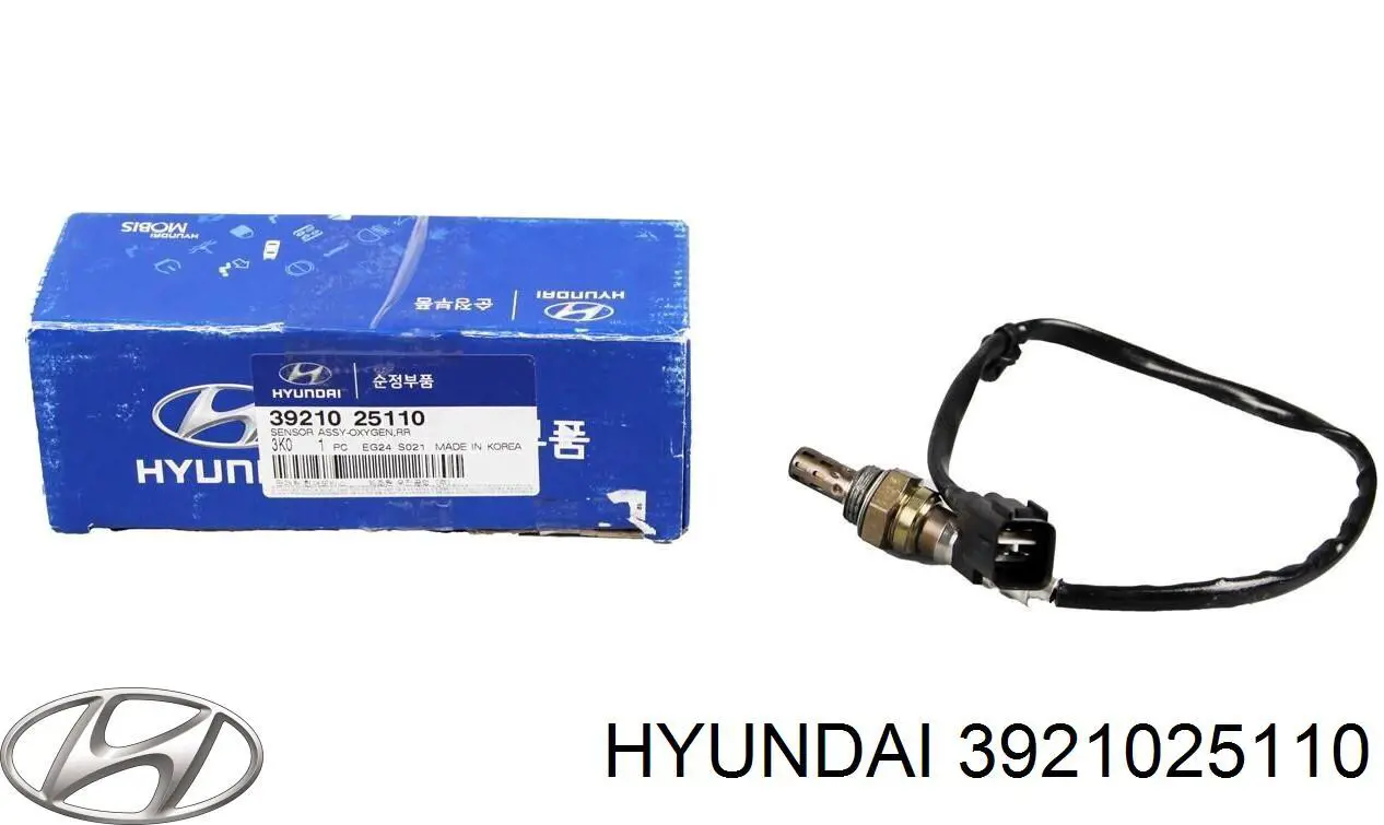 Купити 3921025110 Hyundai/Kia Лямбда-зонд, датчик кисню після каталізатора