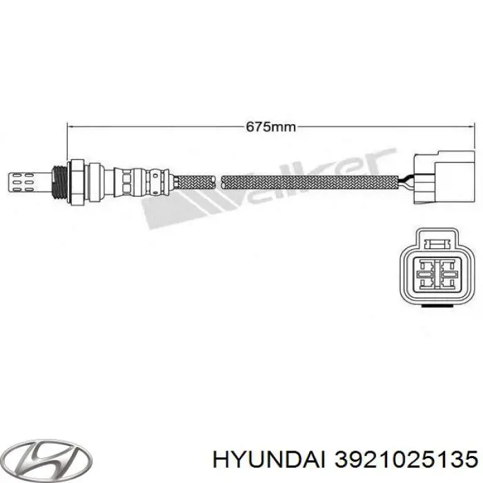 Лямбдазонд, датчик кисню до каталізатора NGK OZK608H4 ціна, від 35.32 USD