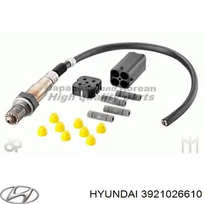 3921026610 Hyundai/Kia лямбда-зонд, датчик кисню після каталізатора