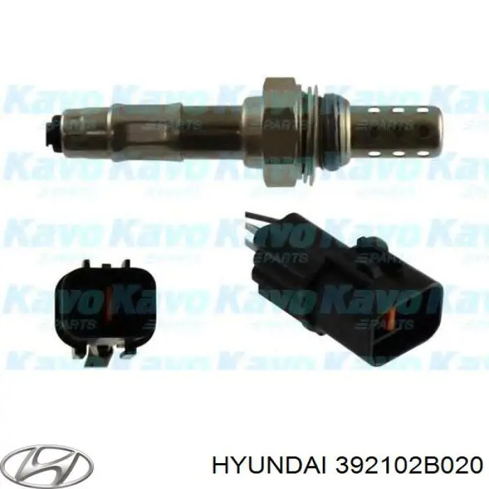Лямбдазонд, датчик кисню до каталізатора 392102B020 Hyundai/Kia