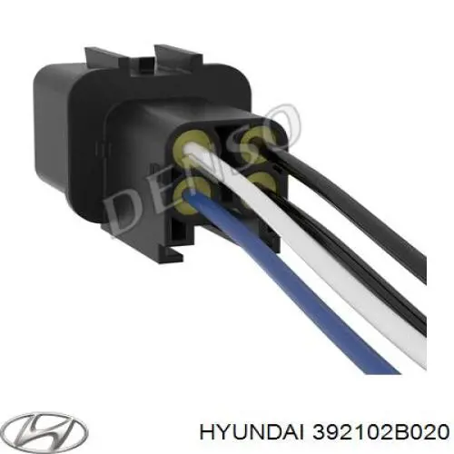 Лямбда зонд, датчик кисню до каталізатора Hyundai/Kia 392102B020