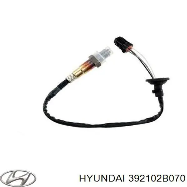392102B070 Hyundai/Kia лямбда-зонд, датчик кисню після каталізатора