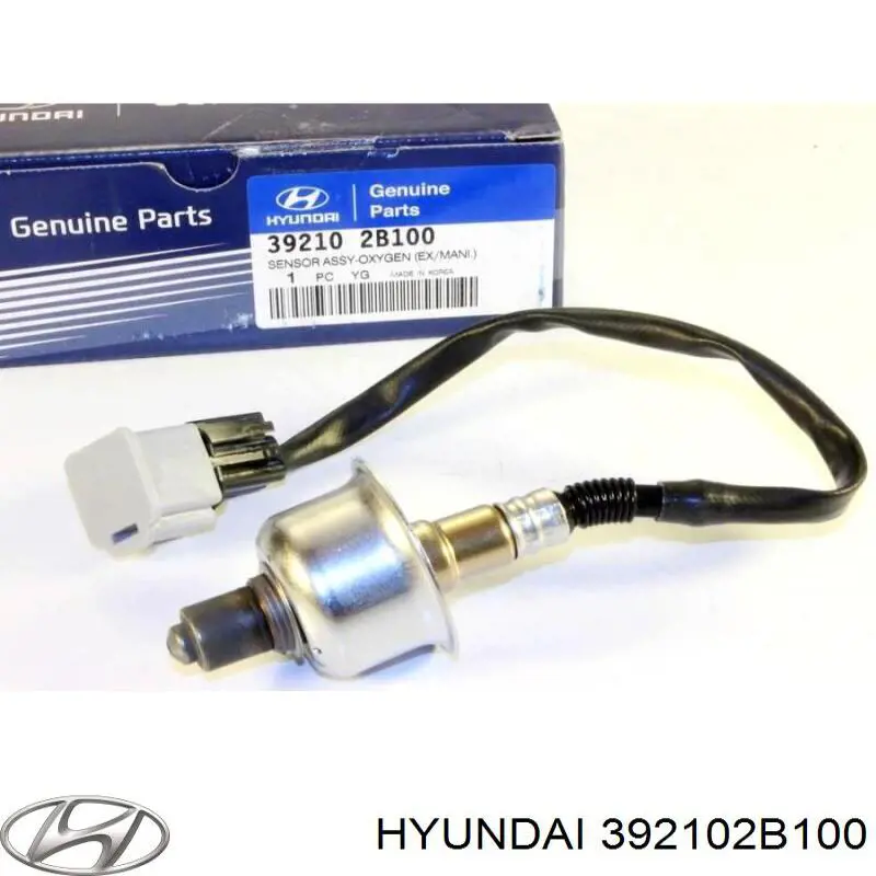 Лямбда зонд, датчик кисню до каталізатора Hyundai/Kia 392102B100