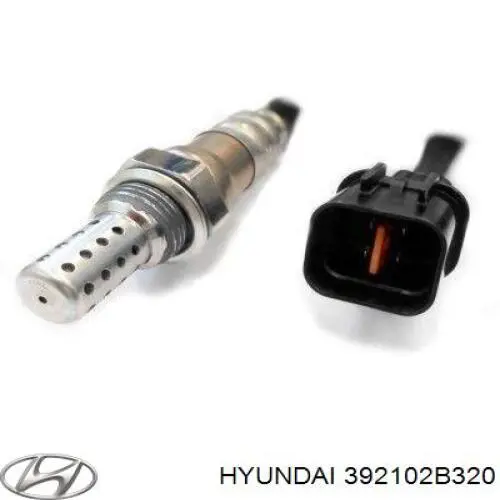 392102B320 Hyundai/Kia лямбда-зонд, датчик кисню після каталізатора