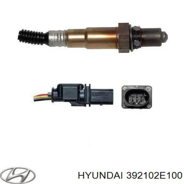 392102E100 Hyundai/Kia лямбдазонд, датчик кисню до каталізатора